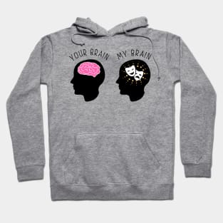 Brain Full Of Broadway Lyrics Hoodie